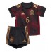 Billige Tyskland Joshua Kimmich #6 Bortetrøye Barn VM 2022 Kortermet (+ korte bukser)
